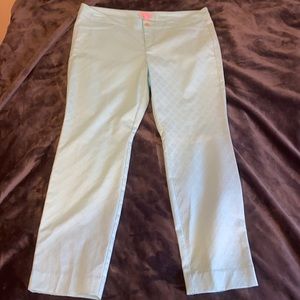 NWT sz 14 Lilly Pulitzer Kelly Skinny Ankle pant